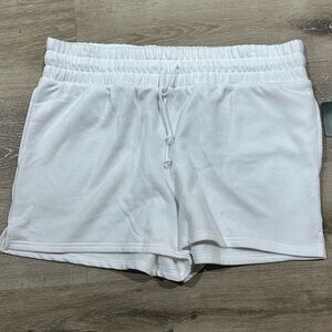 White Sweat Shorts size XL